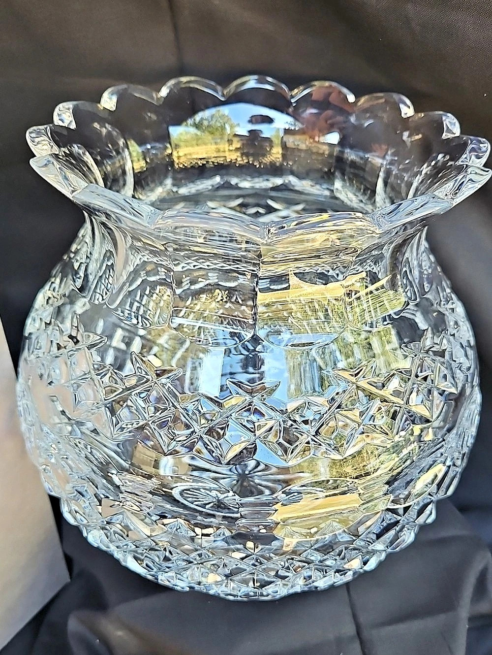 Waterford Martha Washington Unity Vase Crystal Clear